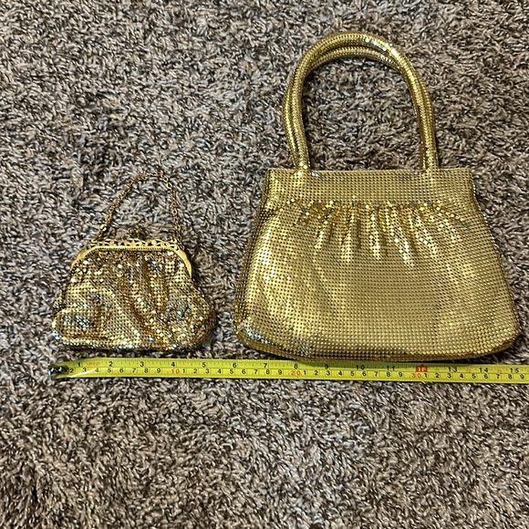 Preston and York gold bedazzled mini purse with clutch o - Picture 12 of 12